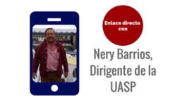 Nery Barrios desmiente que la UASP esté a favor de la Minera San Rafael